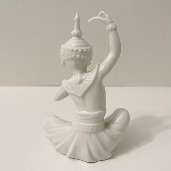 Vintage Ardalt Verithin Japan Lenwile China Thai Dancer 5 Inch Tall Figurine - Picture 8 of 16